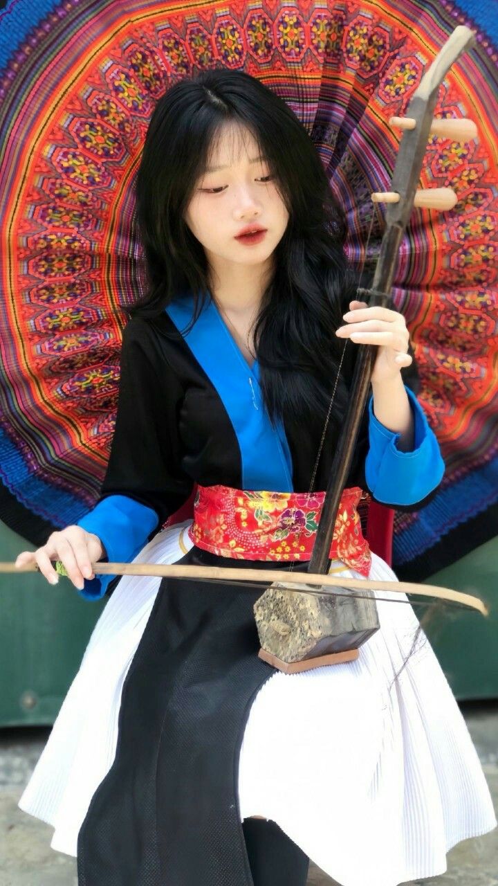 gái dân tộc xinh vn