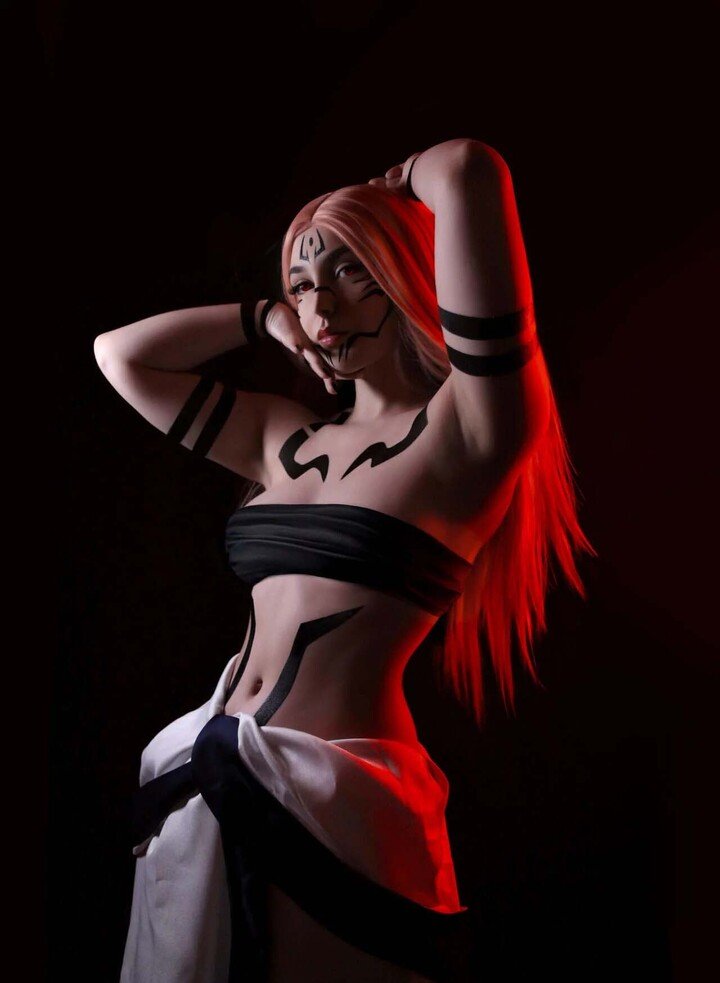 gái xinh cosplay Sukuna