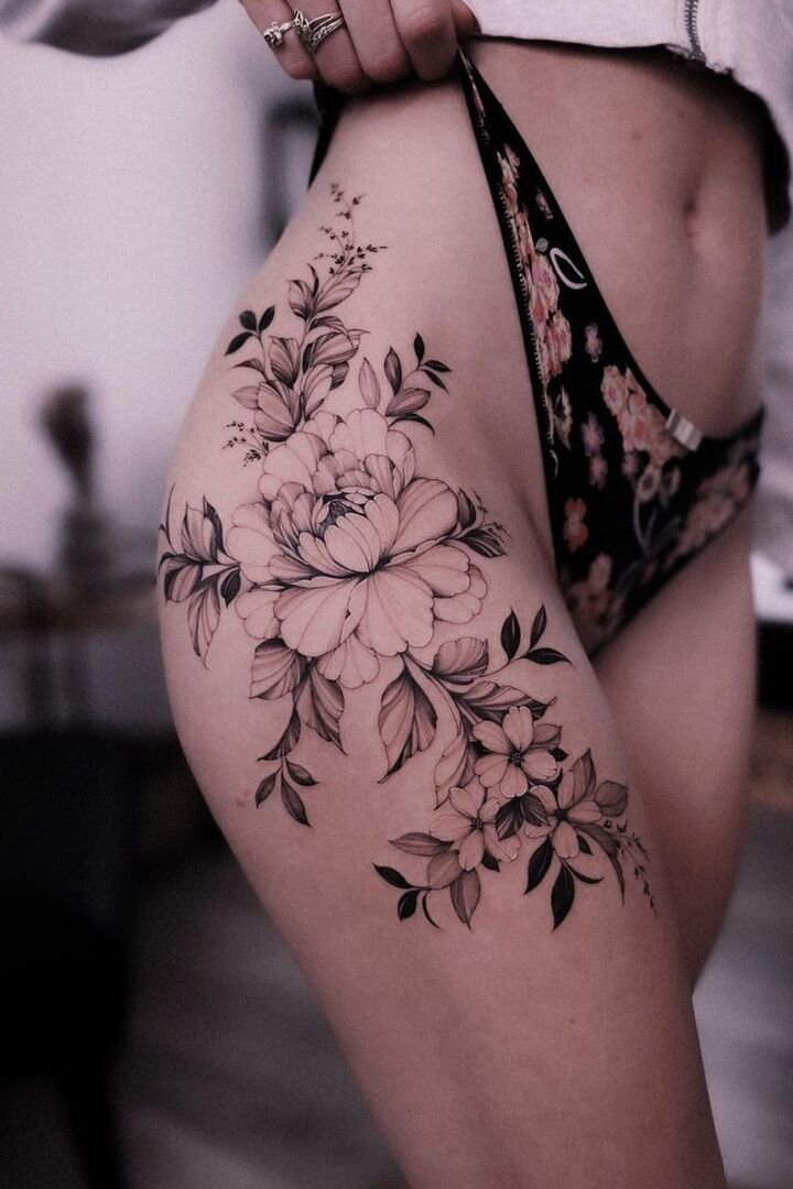 ảnh gái xăm hình hoa (5)